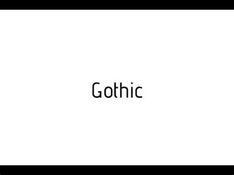 goth pronunciation|How To Pronounce Goth: Goth pronunciation